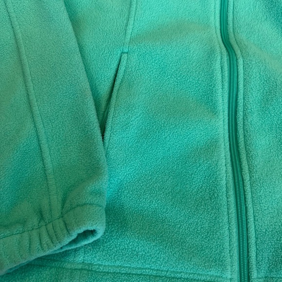 Large Columbia Long Sleeve Fleece Jacket Full Zip Womens Activewear Sports - Picture 7 of 8